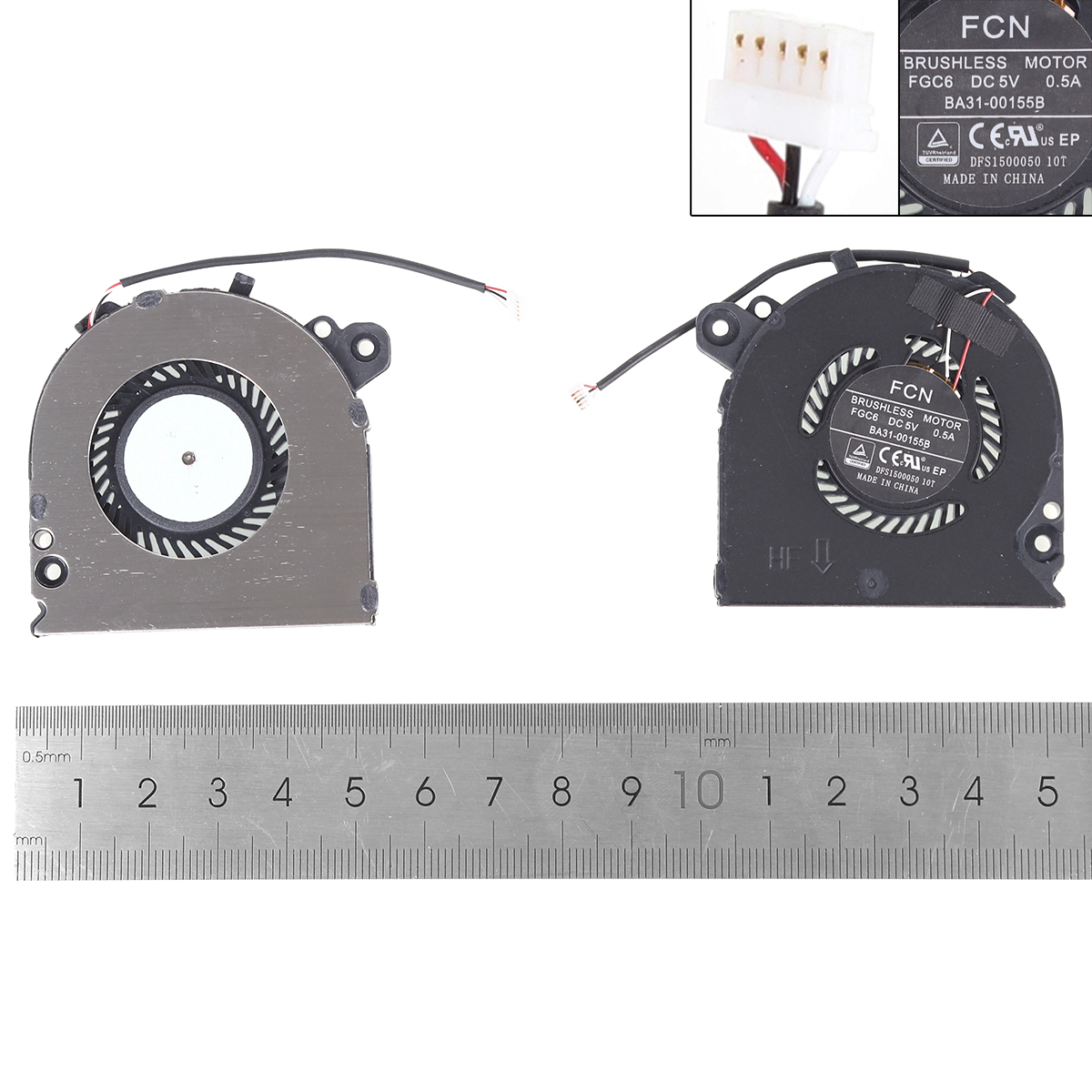 Picture of New Replacement CPU Cooling Fan For Samsung NP 905S3K NP 910S3K NT 911S3K-K05/C（High Copy） N/A Layout